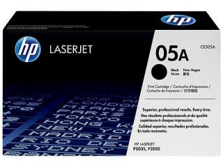 HP 05A fekete eredeti toner | HP LaserJet P2035, P2055 nyomtatósorozatokhoz | CE505A |