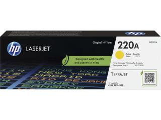 HP 220A sárga eredeti toner | HP Color LaserJet Pro 4202, MFP 4302 nyomtatósorozatokhoz | W2202A