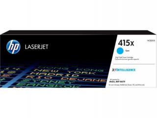 HP 415X cyan nagy kapacitású eredeti toner | HP Color LaserJet Pro M454, MFP M479 nyomtatósorozatokhoz | W2031X