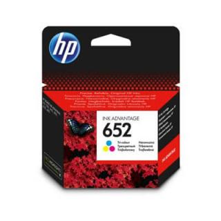 HP 652 színes eredeti patron F6V24AE