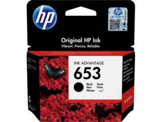 HP 653 fekete eredeti patron | HP Deskjet Plus Ink Advantage 6075, 6475 All-in-One nyomtatósorozatokhoz | 3YM75AE