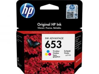 HP 653 színes eredeti patron | HP Deskjet Plus Ink Advantage 6075, 6475 All-in-One nyomtatósorozatokhoz | 3YM74AE