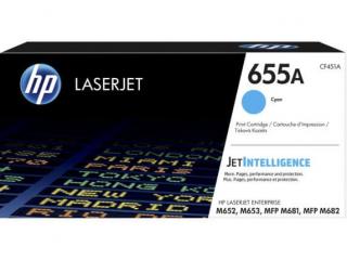 HP 655A cyan eredeti toner CF451A | M652n | M652dn | M653dn | M653x |