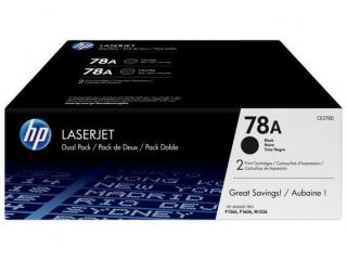 HP 78A fekete eredeti toner DUPLA CE278AD | M1566 | P1606 | M1536 |