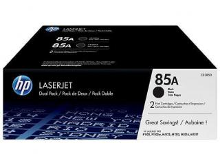 HP 85A fekete eredeti toner DUPLA | HP LaserJet Pro P1102, M1132, M1212, M1217 nyomtatósorozatokhoz | CE285AD