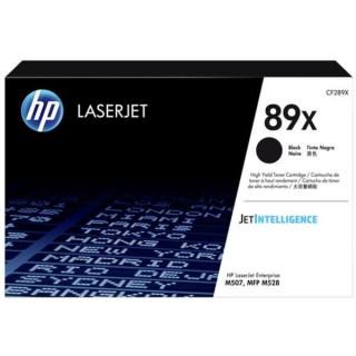 HP 89X fekete nagy kapacitású eredeti toner CF289X | M507 | M528 |