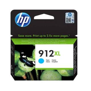 HP 912XL cyan nagy kapacitású eredeti patron | HP Officejet Pro 8010, 8020 All-in-One nyomtatósorozatokhoz | 3YL81AE