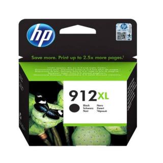 HP 912XL fekete nagy kapacitású eredeti patron | HP Officejet Pro 8010, 8020 All-in-One nyomtatósorozatokhoz | 3YL84AE