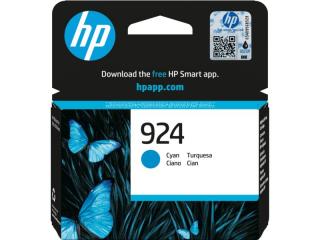 HP 924 cyan kék eredeti patron | HP Officejet Pro 8120, 8130 All-in-One nyomtatósorozatokhoz | 4K0U3NE