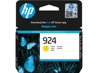 HP 924 sárga eredeti patron | HP Officejet Pro 8120, 8130 All-in-One nyomtatósorozatokhoz | 4K0U5NE