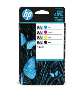 HP 932, 933 eredeti patron csomag 6ZC71AE (fekete, cyan, magenta, sárga)