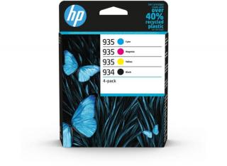 HP 934, 935 fekete/cyan/magenta/sárga eredeti patron (4 db/csomag) | HP Officejet Pro 6230, 6830 nyomtatósorozatokhoz | 6ZC72AE