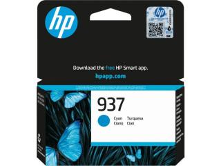 HP 937 cyan kék eredeti patron | HP Officejet Pro 9100, 9700 All-in-One nyomtatósorozatokhoz | 4S6W2NE