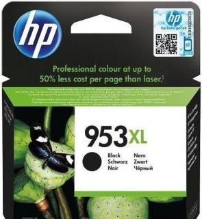 HP 953XL fekete nagy kapacitású eredeti patron | HP Officejet Pro 7740, 7730, 7720, 8210, 8218, 8710, 8715, 8720, 8725, 8730 nyomtatósorozatokhoz | L0S70AE