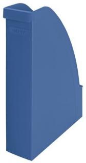 Iratpapucs, mûanyag, 78 mm, LEITZ "Recycle", kék