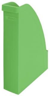 Iratpapucs, mûanyag, 78 mm, LEITZ "Recycle", zöld