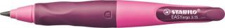 Nyomósirón, 3,15 mm, jobbkezes, ajándék hegyezõvel, STABILO "EasyErgo Start", rózsaszín