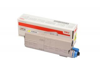 Oki 46490401 sárga eredeti toner | C532 | C542 | MC563 | MC573 |