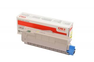 Oki 46507505 sárga eredeti toner | C612 |