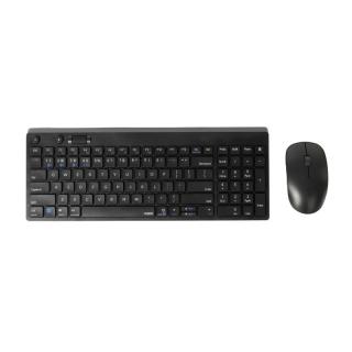 Rapoo Szett 8050T bluetooth (3.0+4.0) + 2,4Ghz vezeték nélküli billentyûzet + egér fekete