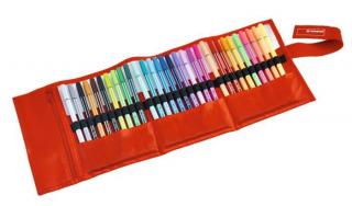 Rostirón, készlet, 1 mm, felcsavarható szett, STABILO "Pen 68", 30 különbözõ szín (30 db)