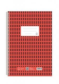 Spirálfüzet, A4, franciakockás, 80 lap, FÛZFÕI "Novum"