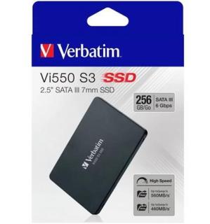 SSD (belsõ memória), 1TB, SATA 3, 500/520MB/s, VERBATIM "Vi550"