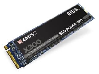 SSD (belsõ memória), 256GB, M2 NVMe, 1700/1000 MB/s, EMTEC "X300"