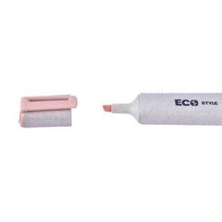 Szövegkiemelõ, 1-4 mm, FLEXOFFICE "HL05 Eco Style", narancs