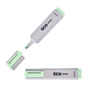 Szövegkiemelõ, 1-4 mm, FLEXOFFICE "HL05 Eco Style", zöld
