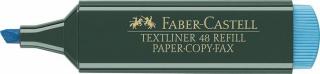 Szövegkiemelõ, 1-5 mm, FABER-CASTELL, "Textliner 48", kék