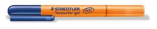 Szövegkiemelõ, 3 mm, zselés, STAEDTLER "Textsurfer Gel 264", narancssárga