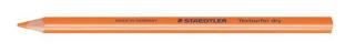 Szövegkiemelõ ceruza, háromszögletû, STAEDTLER "Textsurfer Dry 128 64", neon narancs (12 db)
