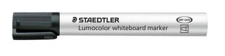 Táblamarker, 2 mm, kúpos, STAEDTLER "Lumocolor® 351", fekete