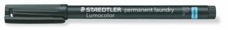 Textil jelölõ alkoholos marker, 0,6 mm, kúpos, STAEDTLER "Lumocolor® laundry 319 LM", fekete