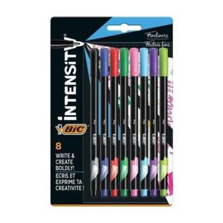 Tûfilc, 0,4 mm, BIC "Intensity", 8 különbözõ szín (8 db)