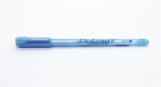 Zseléstoll, 0,25 mm, kupakos, törölhetõ, FLEXOFFICE "FlexCorrect", kék (36 db)