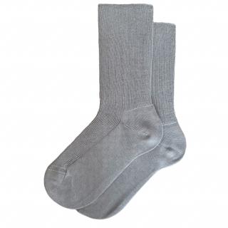 100% pamut zokni gumírozás nélkül szürke