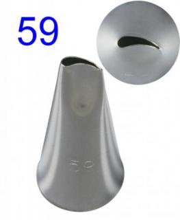 Díszítő cső sziromcső 59 (Díszítő csővég)