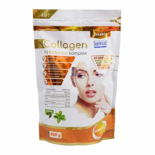 JutaVit Collagen + Hialuron Komplex 400g italpor - Ananász ízben