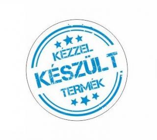 Körcímke 20 db/cs Kézzel készült termék