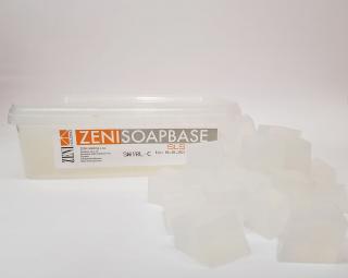 Zeni márványos SLS-mentes szappanalap (transzparens) 1 kg