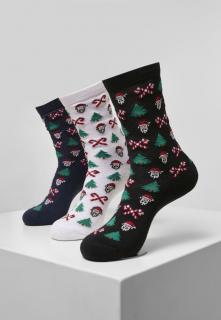 3db-os karácsonyi zokni csomag