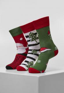 3db-os karácsonyi zokni