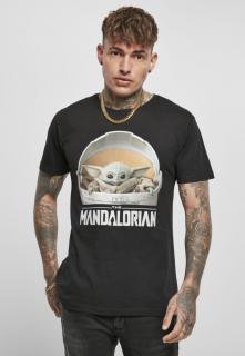 Baby Yoda Mandalorian mintás divat póló