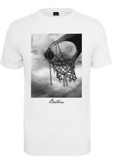 Ballin 2.0 mintás póló, fehér