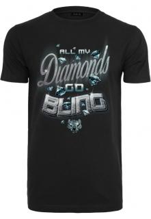 "Diamonds Go Bling" férfi  póló