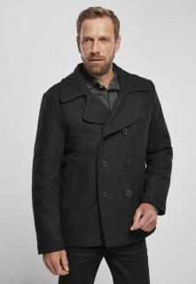 Divatos fekete férfi kabát
