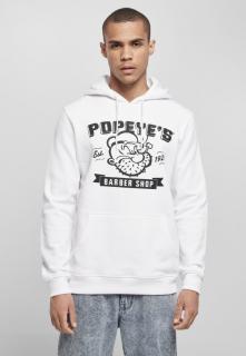 Fehér Popeye Barber Shop hoody