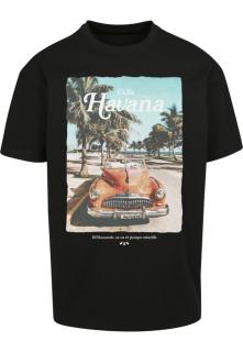 Fekete Havana mintás póló